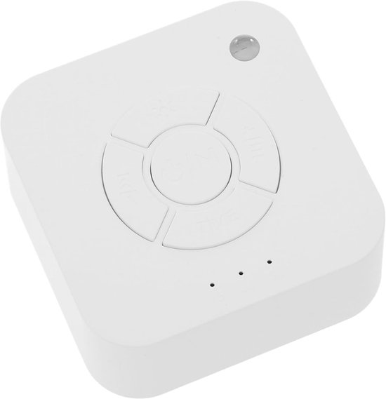 1 stuks - witte ruis - white noise volwassenen - white noise machine baby - white noise machine volwassenen -wit - 8*8*4cm van Merkloos