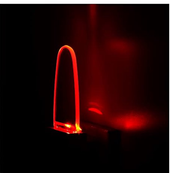 2 Stuks LED Nachtlampje voor Badkamer, Keuken en Hal - Automatisch Aanzetten in de Ochtenden, 0,5 W van Merkloos