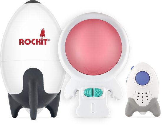 3 Slaaphulpjes van ROCKIT® - VOORDEELBUNDEL - Oplaadbare Rockit Baby Rocker & ZED 3 in 1 Slaap Astronout & Wooshh Baby Susser
