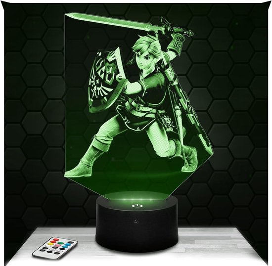 3D LED Illusie Nachtlamp met Touchscreen en Afstandsbediening - Kinderen en Volwassenen