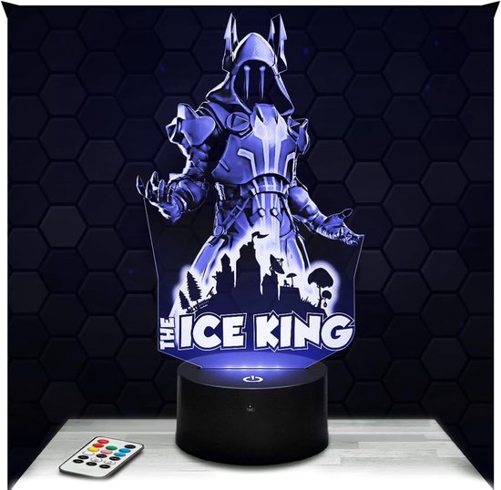 3D LED Illusie Nachtlampje met Touchscreen - Kinderkamer Verlichting en Cadeau voor Jongens en Meisjes van Merkloos