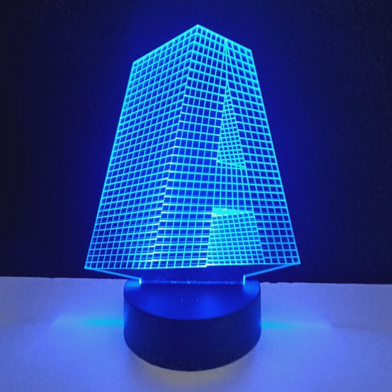 3D LED Lamp - Letter - A van Severin.