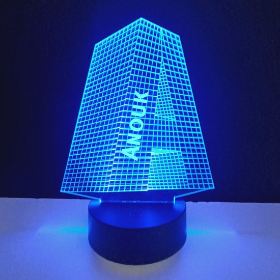 3D LED Lamp - Letter Met Naam - Anouk van Yousify