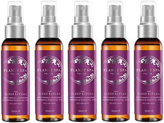 5x Wellness Kussenspray met Lavendel en Kamille voor Ontspanning van Merkloos