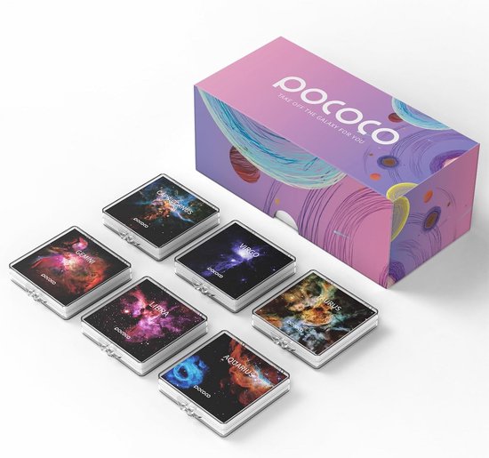 6 Wonderlijke Sterrenbeelden Discs voor Galaxy Projector - 5K Ultra HD Projectie Schijven van Merkloos