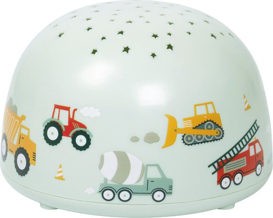 A Little Lovely Company - Projector lamp - sterrenprojector: voertuigen - auto's van Merkloos