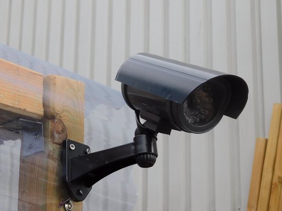 Afschrik / DUMMY -camera, bewakingscamera (draadloos) van GRÜNDIG - dus geen échte camera! van GRÜNDIG