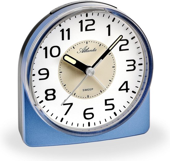 Alarmklok zonder tikken met licht en snooze functie