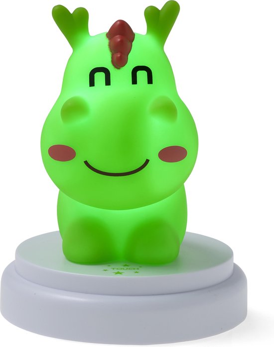 Alecto CUTE DRAGON - LED nachtlampje, draak, groen van Merkloos