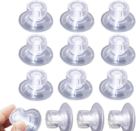 Allecta - Set van 12 stuks lampionnen voor caravanluifel met zijbevestigingspads - Hoogwaardige zuignappen en hangende organizer