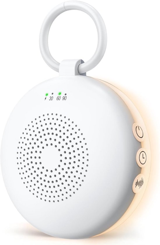 Allvia® White Noise Machine - White Noise - Numsy White Noise - Wit - 8cm x 4cm x 8cm