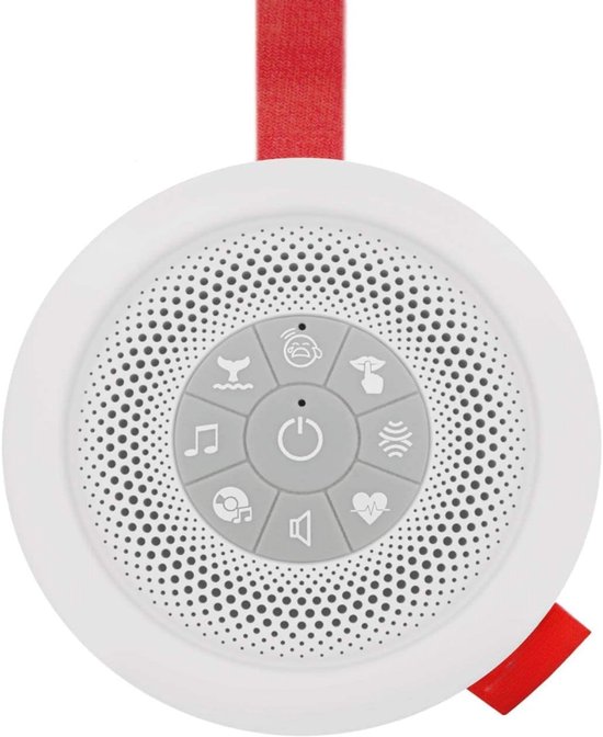 Allvia® White Noise Machine - White Noise - Numsy White Noise - Wit - 9cm x 4cm x 9cm