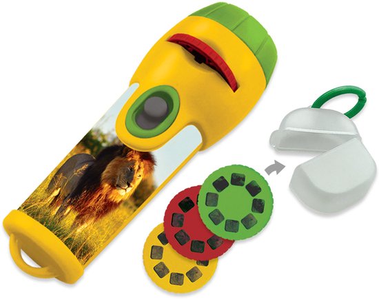 Ambo projector lamp speelgoed - Wilde dieren educatief licht. van Ambo