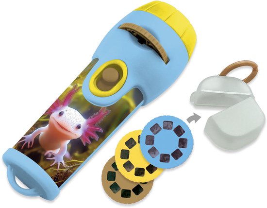Ambo projector speelgoedlamp - schattige dieren - educatief licht. van Merkloos