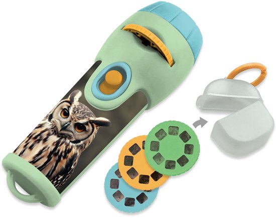 Ambo projector speelgoedlamp vogels - educatief natuur speelgoed. van Merkloos