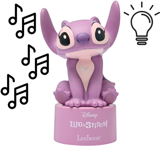 Angel nachtlampje bluetooth speaker van Merkloos