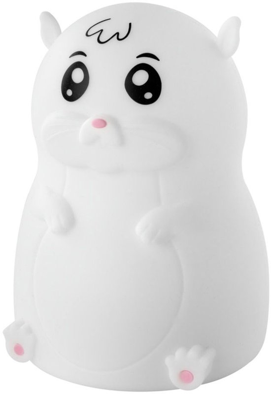 Ansmann Nachtlamp Kinderkamer Hamster Zeven Kleuren Automatisch Uit van Merkloos