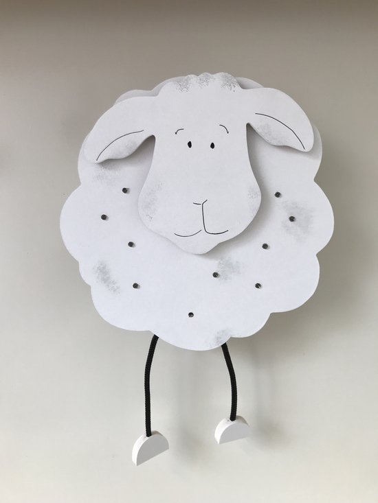 Arnhout Wandlamp Lief Schaapje sfeerlampje met 10 ledlampjes van Arnhout