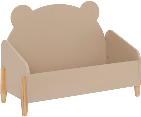 Atmosphera Kids Opbergkist Beer - 61x29x44cm - Bruin van Atmosphera