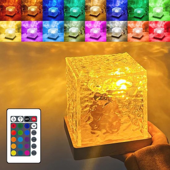 Aurora Borealis Lamp - Sterrenprojector met 16 Kleuren en Afstandsbediening voor Kinderen van OneFire