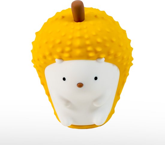 AVOID® – Egel Nachtlampje Kinderen - LED Bedlamp met Timer - Tap Control - Siliconen Kinderlamp met USB-C Oplaadkabel - Meerkleurige Verlichting van AVOID®