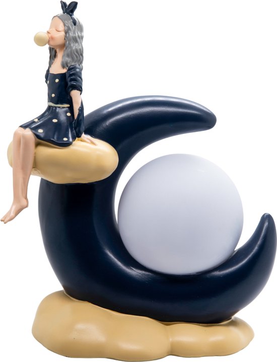 B21 Moongirl- Slaap Dut Nachtlampje baby - Geboorte bevalling cadeau van B21 Moongirl
