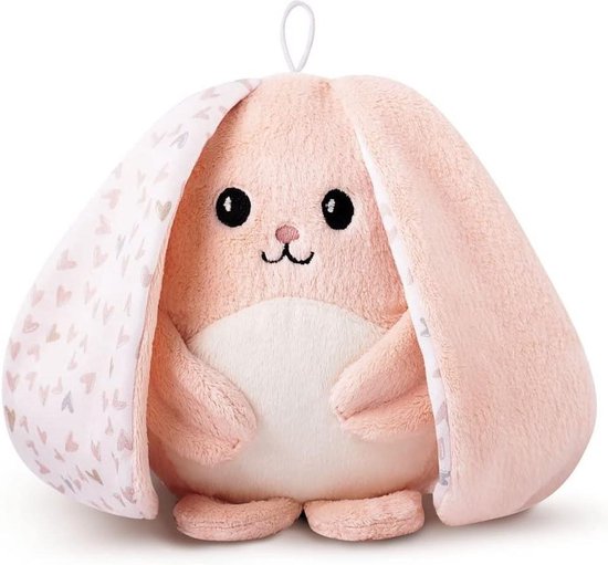 Baby inslaaphulp Basic roze - White Noise - Kalmerende babygeluiden - My Hummy - Uitklinken na 1 uur van My Hummy