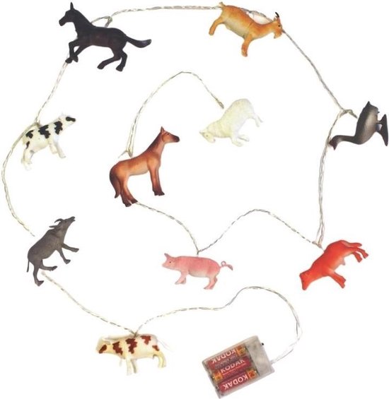 Baby & Kind - House of Disaster String Lights With farm Animals Multicolour van House of Disaster