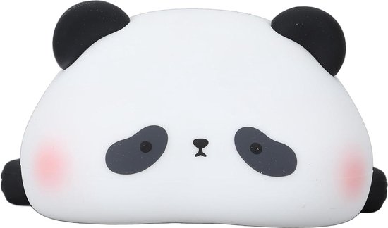Baby-Nachtlampje Flip-Nachtlampje met USB Oplaadbaar Dimbaar - Kinderkamer Panda-Nachtlampje - Nachtlampje voor Babykamer Siliconen Dierennachtlamp voor Jongens Meisjes Baby Kinderen . van Merkloos