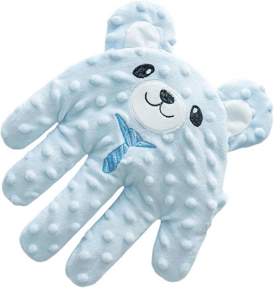 Baby Slaap Helper - Hand Pat Kussen - Baby Kalmeren - Automatische Ritme - 26.8 x 22.3 cm - Bruin