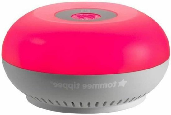 Baby Slaap Hulp - Baby Licht Geluid - Rustige Slaap Bevorderen - Instelbare Geluid Licht - 255 g - Roze