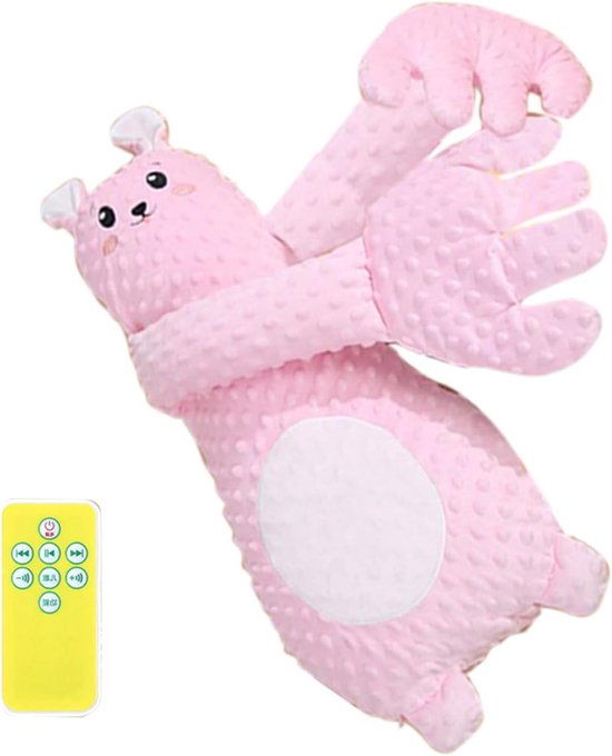 Baby Slaaphulp Hand - Baby Knuffel - Baby Kalmeren - Ergonomisch Ontwerp - 1 Stuk - Roze
