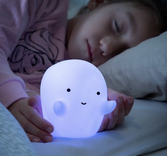 Babycure Casper het spookje nachtlampje | LED Nacht lamp | Batterijen inbegrepen | Uniek kraam cadeau! leuk om kado te geven! van Babycure
