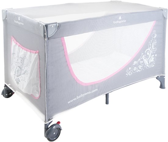 Babyono Muggennet - Babyklamboe - voor Baby ledikant - Campingbedje