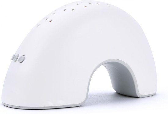 Babyprojector voor Babykamer - Witte Nachtlamp met Sterren voor Baby met Timer - Tachan - Inclusief Batterijen van Tachan