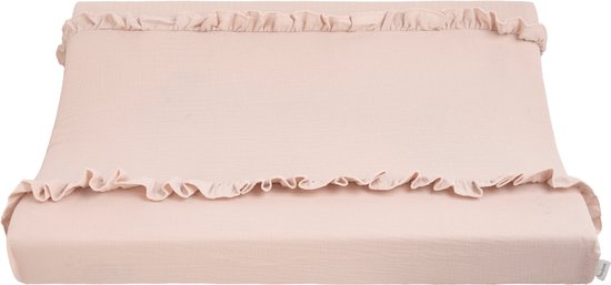 Baby's Only Baby Aankleedkussenhoes Calm - Waskussenhoes gemaakt van 100% katoen - Overtrek verzorgingskussen - Hoes verschoningskussen - Oud Roze - 45x70 cm