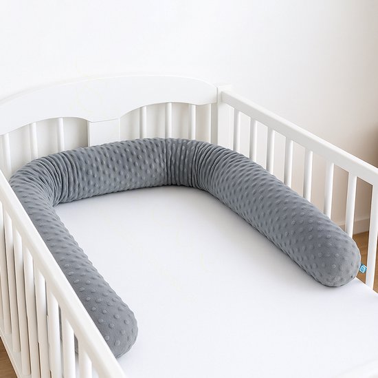 BabyUniverse Minky Serie - Ochraniacz - 200 cm - Zacht - Veelzijdig