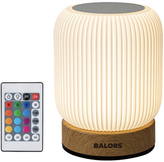 BALORS® Nachtlampje - Nachtlampje kinderen, volwassenen & baby - tafellamp - Nachtlampje met afstandsbediening - Bedlamp - Nachtlampje stopcontact - dimbaar - touch control - Bureaulamp - Leeslampje - Tafellamp slaapkamer - Nachtlampjes van BALORS®
