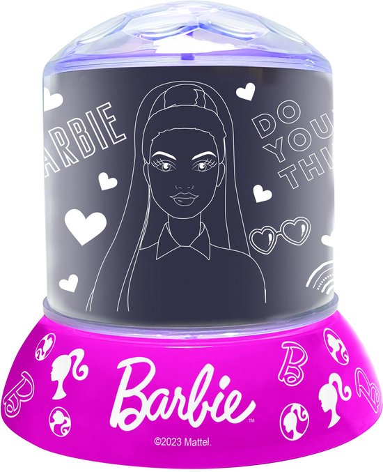 Barbie Nightlight Projector met spreker van Merkloos