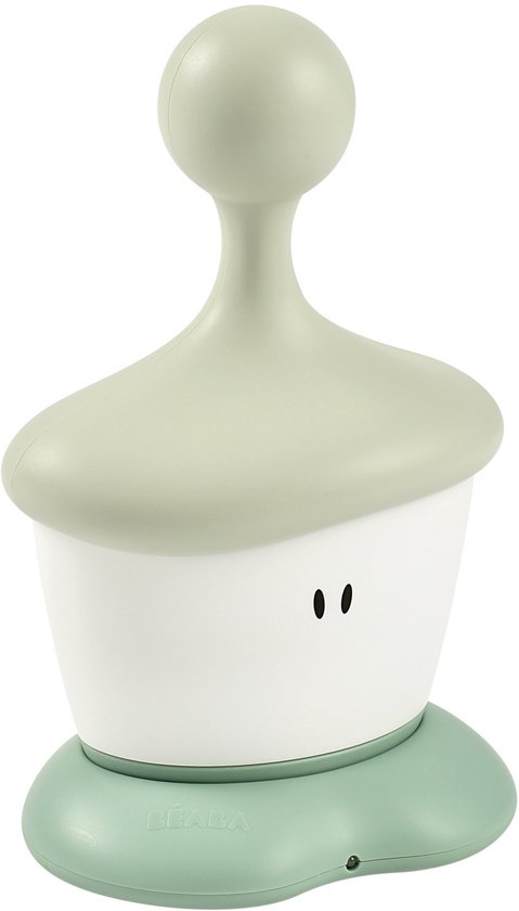 Béaba Pixie Stick Nachtlamp - Draadloos & Oplaadbaar - Met Huilsensor & Timer - 2 lichtsterktes - USB Oplaadbaar - Groen/Sage Green