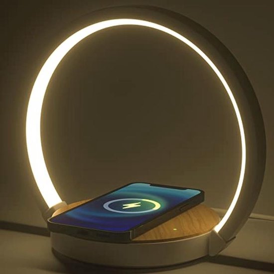 Bedlampje met Oplaadfunctie en Dimbare Touch-Functie van Merkloos