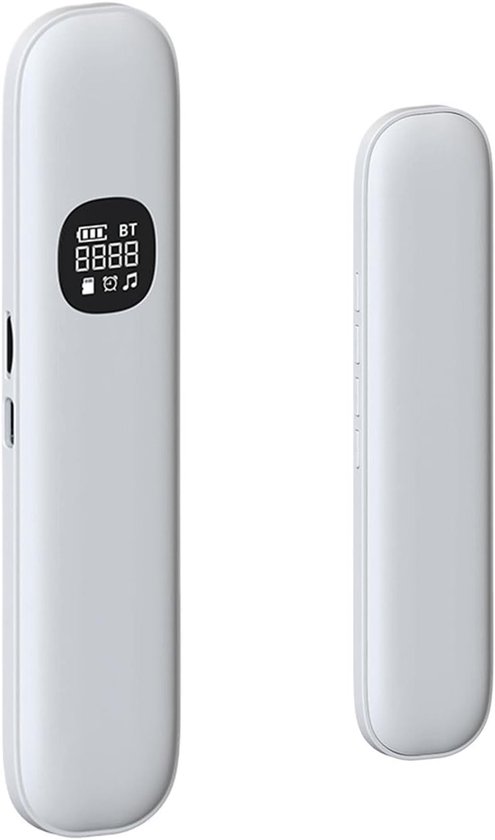 Beengeleidingskussen Luidspreker - Draadloze Witte Ruis - Ontspannen Slapen - Twee Gebruikers Modus - 157 cm - Wit