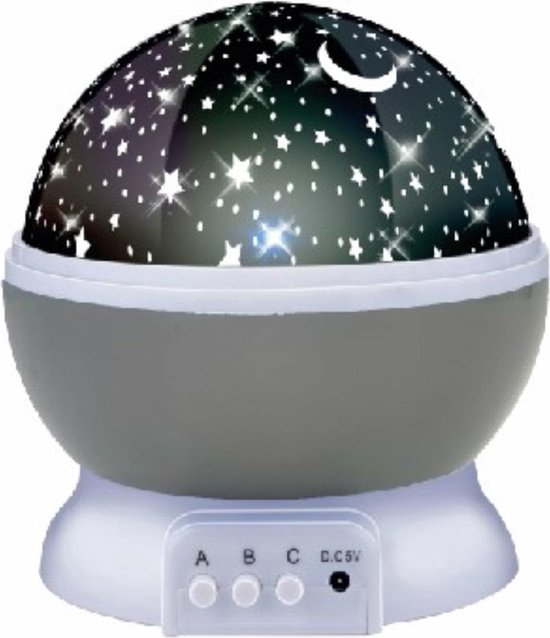 Benson Magische sterrenhemel projector - 360-graden rotatie - 3 standen - USB en batterij van Benson