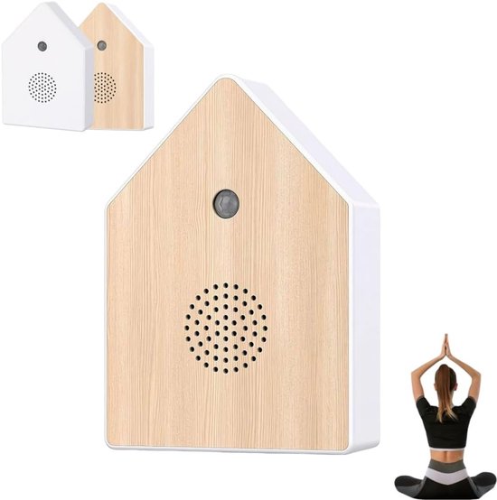 Bewegingsgeactiveerde Vogelgeluiden Machine Met Natuurgeluiden En Witte Ruis Voor Slaapondersteuning Binnendecoratie Tuin Sfeer SPA En Meditatieruimte van Merkloos