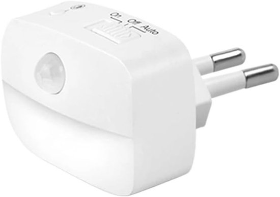 Bewegingssensor LED-nachtlampje voor binnen, plakbaar nachtlampje op batterijen voor hal, trap, badkamer, kast, slaapkamer van Merkloos