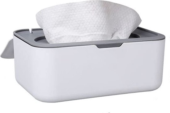 Billendoekjes Houder - Wit - Billendoekjesdoos - Tissuedoos - Tissuebox - Billendoekjesbox