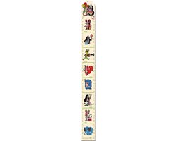 Bino Groeimeter Mole Junior 170 Cm Hout Naturel