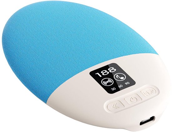 Bluetooth-kussenspeaker met witte ruisfunctie Geschikt voor een betere nachtrust, blauw.