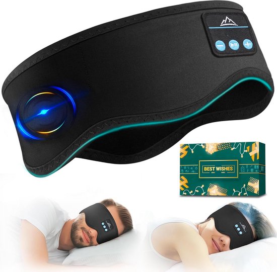 Bluetooth Slaapband Hoes Oordopjes voor Slapen en Sporten van Merkloos