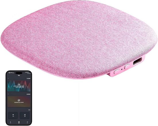 Bluetooth Slaapkussen Speaker - Onder Kussen Speaker - Ontspannen Slaap - Instelbare Slaaptimer - Mini Draagbaar - Wit